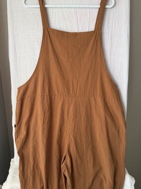 Women's Romper adjustable Overalls Pants One-piece Pockets Cute Hem Trendy